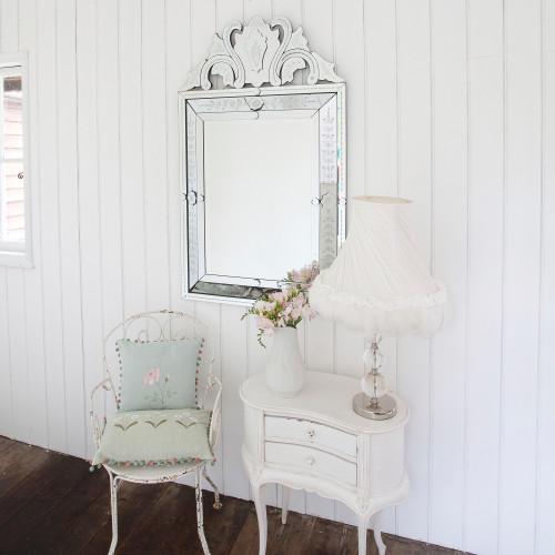 Image of Embellished Venetian Style Mirror