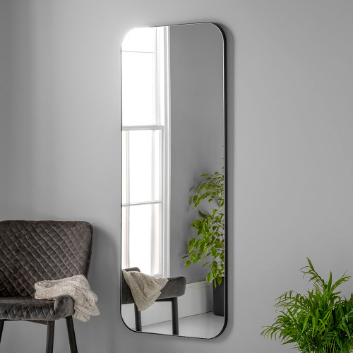 Full length Minimal Black mirror 150x60cm