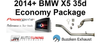 BMW F15 X5 35d Economy Package (AAR2506)