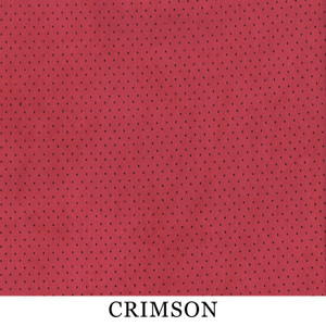 Perforated Suede Fabric-Crimson Perforated Suede Fabric-Crimson