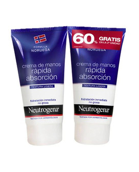 Neutrogena Duplo Crema de Manos Rápida Absorción 2 x 75 ml