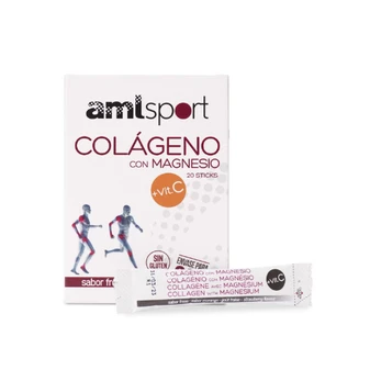 Ana Maria la Justicia Colágeno con Magnesio 20 Sticks Sabor Fresa