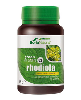 30 comprimidos green vit&min 02 rhodiola soria natural