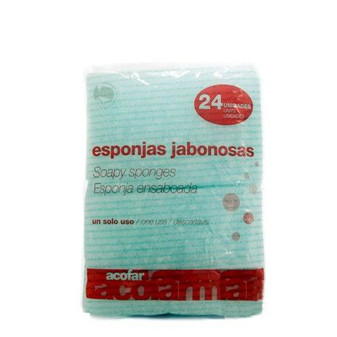 Acofar Esponjas Jabonosas 24 Unidades