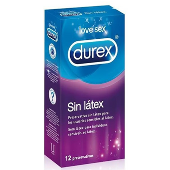 Durex sin látex 12 UDS