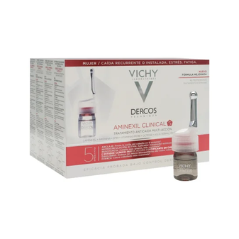 Dercos Aminexil Clinical Mujer 21 Ampollas