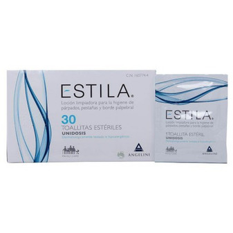 Estila toallitas estériles de un solo uso higiene de párpado
