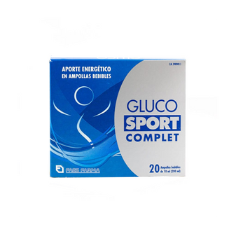 Glucosport complet 20 ampollas bebibles