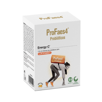 Profaes4 Probióticos Energy-C 14 Sobres Efervescentes