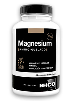 Nhco magnesio amino-quelado 84 cápsulas