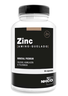NHCO Zinc Amino-quelado 84 Cápsulas