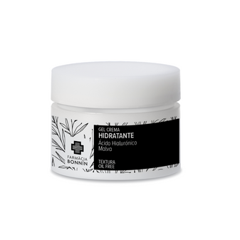 Farmacia Bonnín Gel Crema Hidratante con Ácido Hialurónico y Malva 50 ml