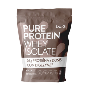 Baia Pure Proteing Whey Isolate Cacao 750 Gramos