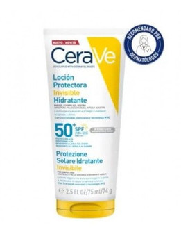 Cerave Loción Protectora Invisible Hidratante SPF 50+ 77 ml