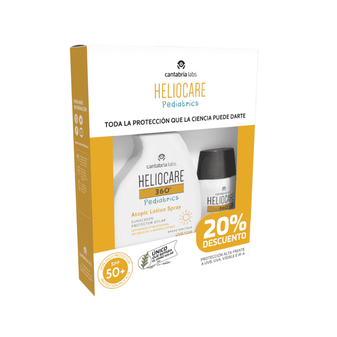 Heliocare 360º Pediatric Pack Mineral 50 ml + Atopic Lotion Spray 250 ml