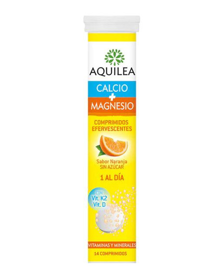 Aquilea Calcio y Magnesio 14 Comprimidos Efervescentes