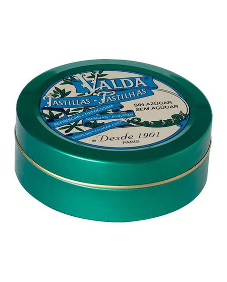 Pastillas para la garganta sin azúcar valda