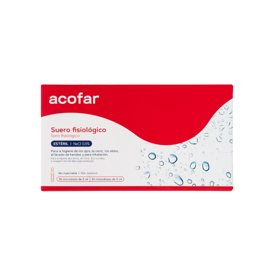 Acofar Suero Fisiologico 30 Monodosis