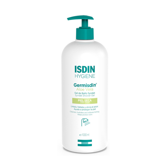 Isdin Germisdin Gel de Baño Piel Seca Aloe Vera 1000 ml