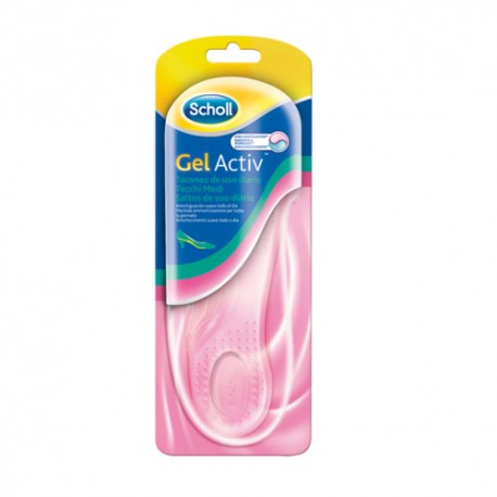 Scholl plantilla gelact tacón diari 1par
