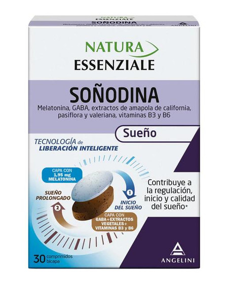 Soñodina Melatonina Bicapa 30 Comprimidos