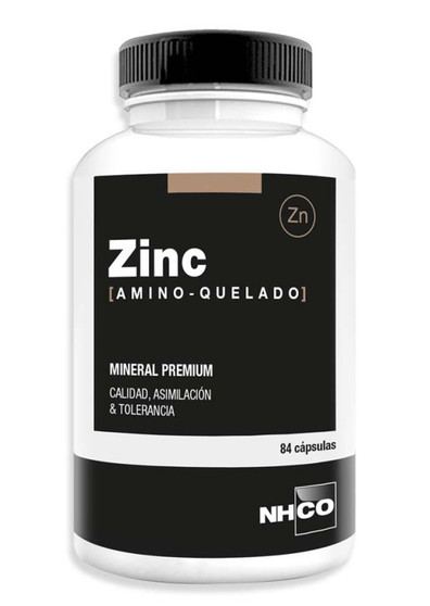 NHCO Zinc Amino-quelado 84 Cápsulas