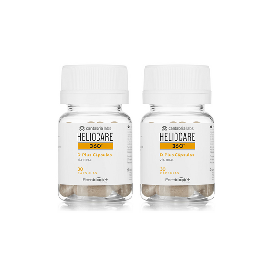 Heliocare Pack 360 D Plus 2 x 30 Cápsulas