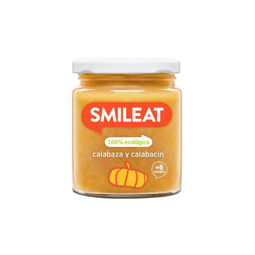 Smileat Potito Calabaza y Calabacin 230 gr