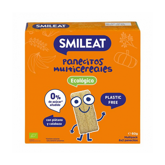 Smileat Panecitos Ecologicos Multicereales 60 gr