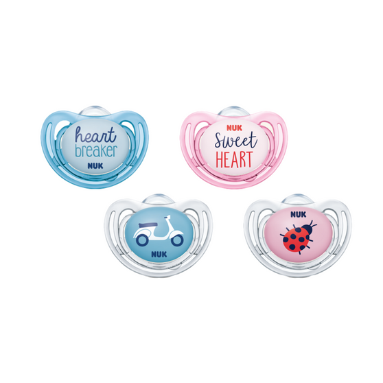 Nuk Chupete Freestyle Silicona 0-6 Meses 2 Unidades