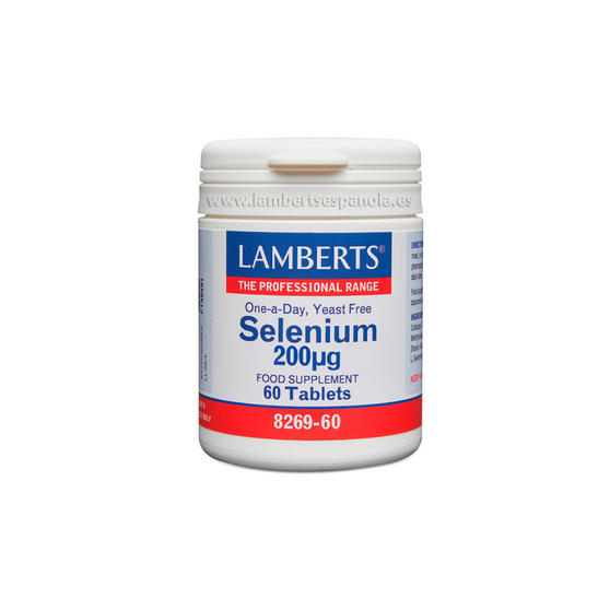 Lamberts Selenio 200 mcg 60 Comprimidos