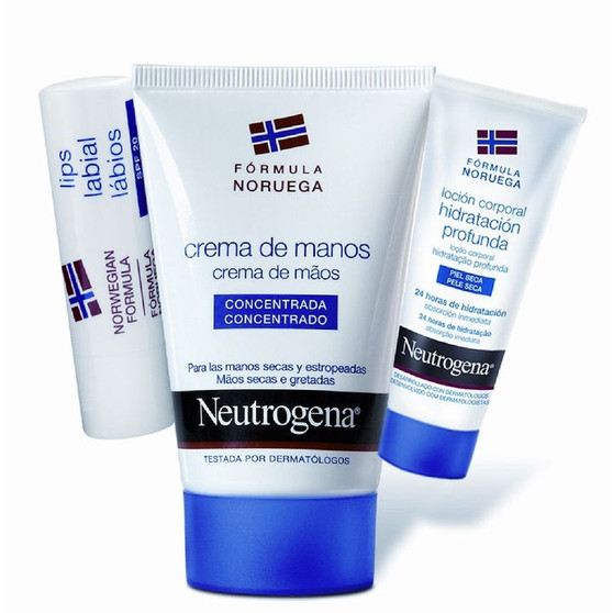 Neutrogena Pack Crema de Manos Concentrada 50 ml + Protector Labial