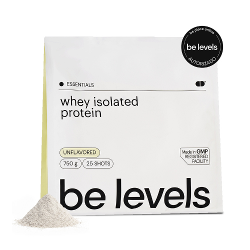 Be Levels Whey Isolated Protein Neutra 750 Gramos