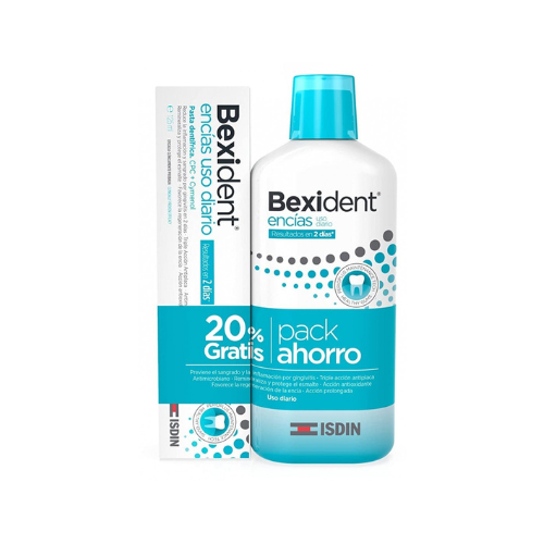 Isdin Bexident Encias Pasta Dentífrica 125 ml + Colutorio 500 ml