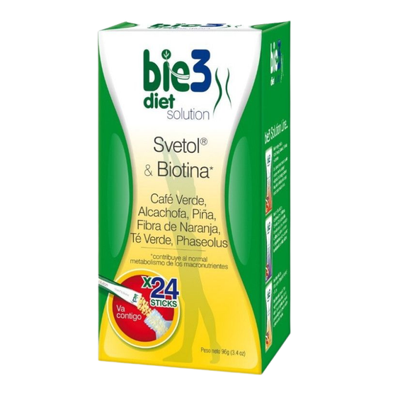 Bie 3 Diet Svetol & Biotina 24 Sticks