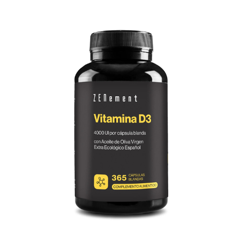 Zenement Vitamina D3 365 Cápsulas Blandas