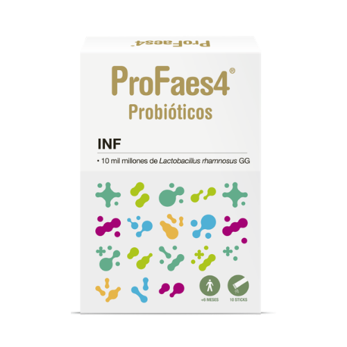 Profaes4 Probióticos Infantil 10 Sticks