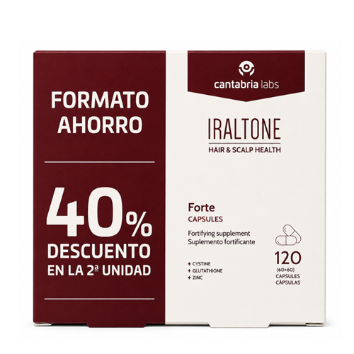 Iraltone Forte Duplo 40% 2ª Unidad 2 x 60 Cápsulas