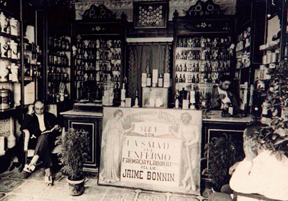 Historia de la Farmacia Bonnin, en Palma de Mallorca
