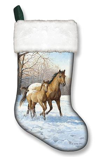 Xmas Stocking - Appy & Foal