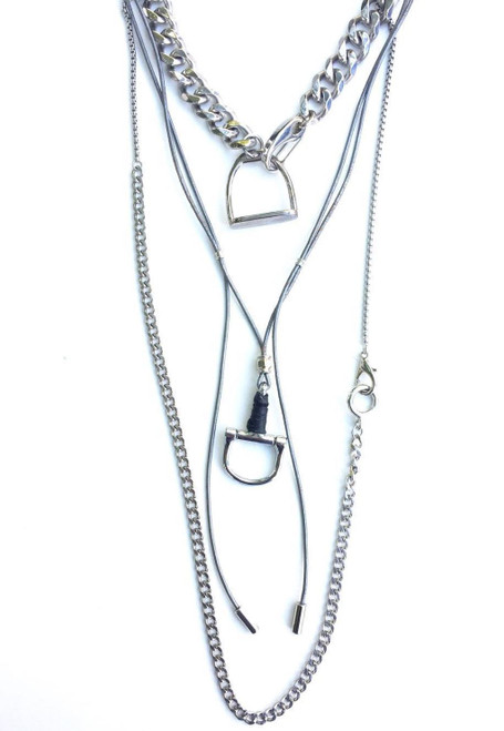 Stirrup Curb Necklace & Zenyatta D-Bit