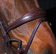 Dy'on Anatomic Flash Noseband Bridle with Fancy Stitching