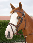 Dy’on Working Collection “Fancy” Flash Noseband Bridle