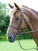 Dy’on Hunter Collection Cavesson Noseband Bridle