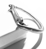 Lusitano Bangle - Silver