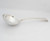 Victorian silver ladle with beaded edge hallmarked London 1885 by John Aldwinckle & Thomas Slater