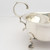 Silver sauce boat with scalloped edge Sheffield 1922