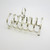 Silver toast rack hallmarked 1927 William Suckling Ltd