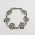 Vintage Celtic design bracelet marked Iona Sterling Scotland