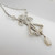Art Nouveau style freshwater pearl drop necklace by Malcolm Gray